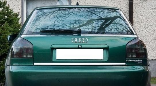 Chrome strip - Audi A3 8L - protective on the boot