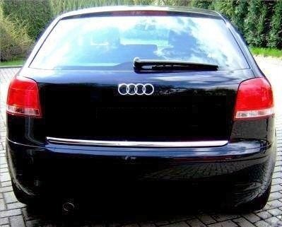 Chrome strip for the Audi A3 - trunk lid