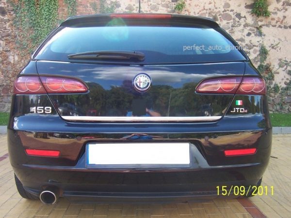 Listwa chrom do samochodu Alfa Romeo 159 SW Kombi na klapę bagażnika