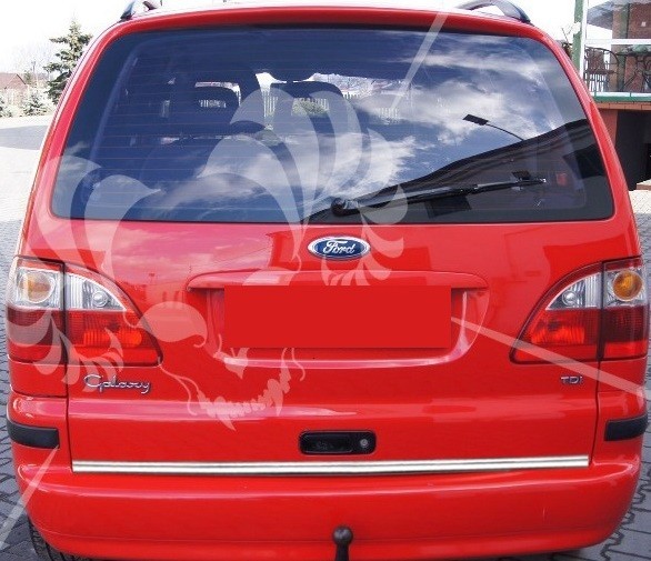 Listwa chrom na dolną krawędź bagażnika do Ford Galaxy II