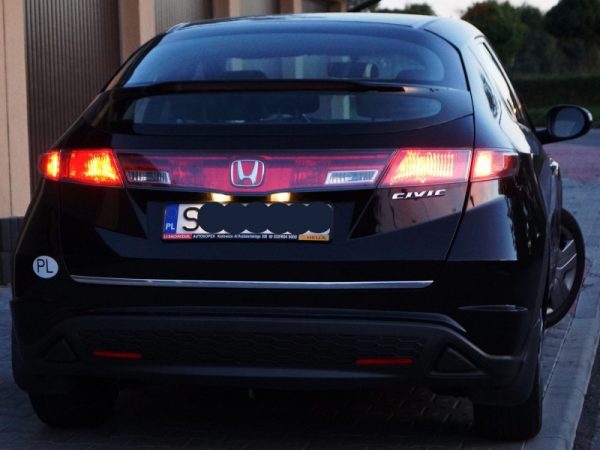Listwa chrom na Honda Civic VIII 2006-2012 na klapę bagażnika