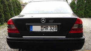 Listwa chrom na klapę bagażnika - Mercedes-Benz C klasa W202