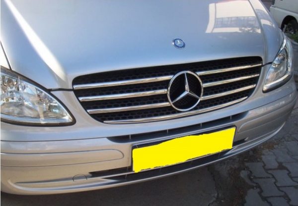 Mercedesa Vito VIano W639 listwy chrom grill