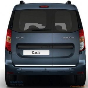 Dacia DOKKER listwy chromowane
