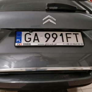 Citroen C5 III Kombi LISTWA CHROM CHROMOWANA Klapa