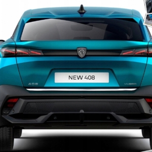 Peugeot 408 - LISTWA CHROM na Klapę bagażnik