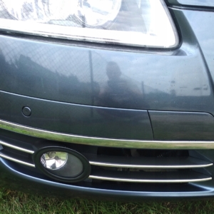 AUDI A6 C6 04-08 Listwy CHROM GRILL Zderzak Atrapa