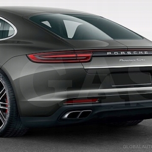 Porsche Panamera II Turismo 17+ Listwa CHROM Klapa