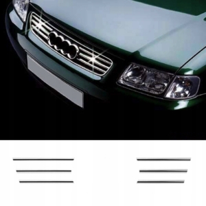 AUDI A3 8L 96- Listwy CHROM GRILL na atrape Tuning