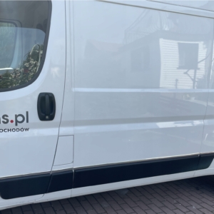 Peugeot BOXER - Listwy CHROM Boczne Drzwi