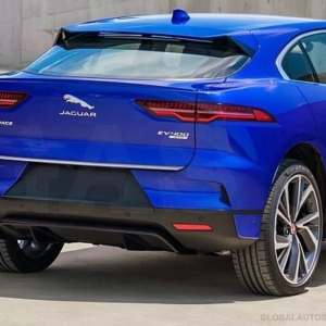 Jaguar I-Pace 2018+ Listwa CHROM na Klapę
