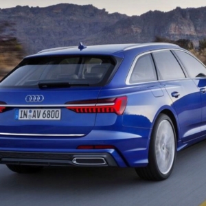Audi A6 C8 Avant Listwa CHROM Chromowana na klapę