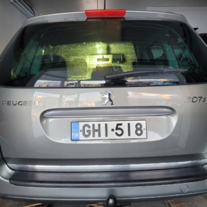 Peugeot 307 SW Kombi - LISTWA CHROM KLAPA Tuning 4