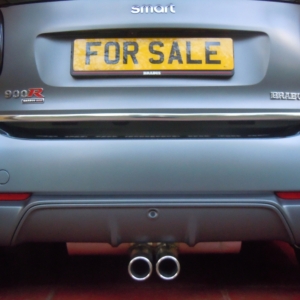 SMART Fortwo Forfour 453 Listwa CHROM na Klapę