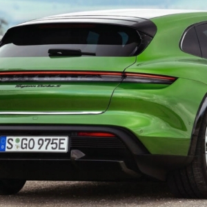 Porsche Taycan Turismo LISTWA CHROM Klapa bagażnik