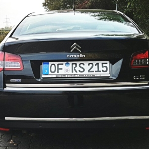 Citroen C5 III RD Sedan - LISTWA CHROM na KLAPE