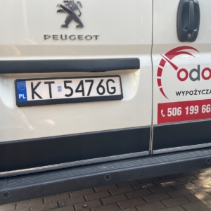 Citroen JUMPER - Listwy CHROM Klapa Bagażnik Drzwi