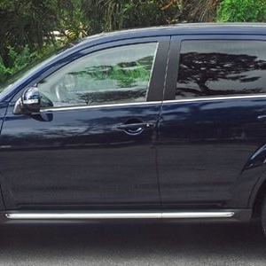 Mitsubishi OUTLANDER II LISTWY CHROM OKIENNE DRZWI